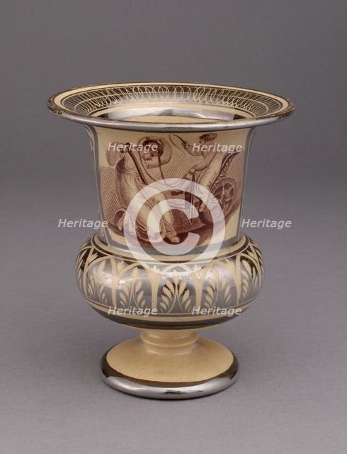 Vase, Leeds, c. 1820. Creator: Unknown.