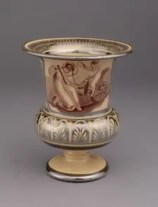Vase, Leeds, c. 1820. Creator: Unknown