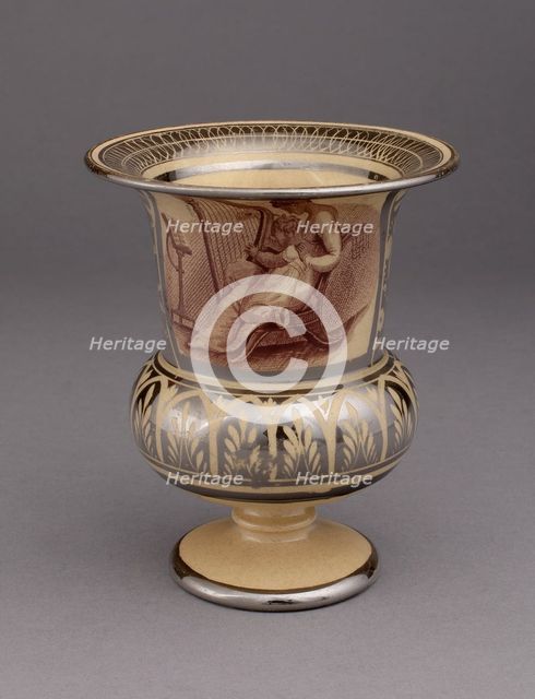 Vase, Leeds, c. 1820. Creator: Unknown.