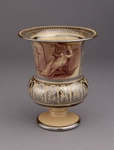 Vase, Leeds, c. 1820. Creator: Unknown