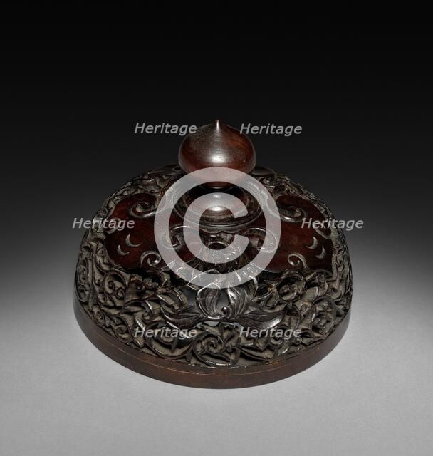 Vase (lid), 1622-1722. Creator: Unknown.