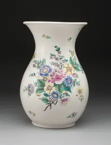 Vase, Ludwigsburg, c. 1775/1800. Creator: Unknown