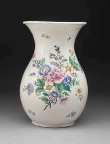 Vase, Ludwigsburg, c. 1775/1800. Creator: Unknown