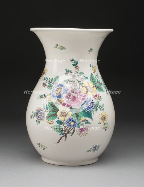Vase, Ludwigsburg, c. 1775/1800. Creator: Unknown.