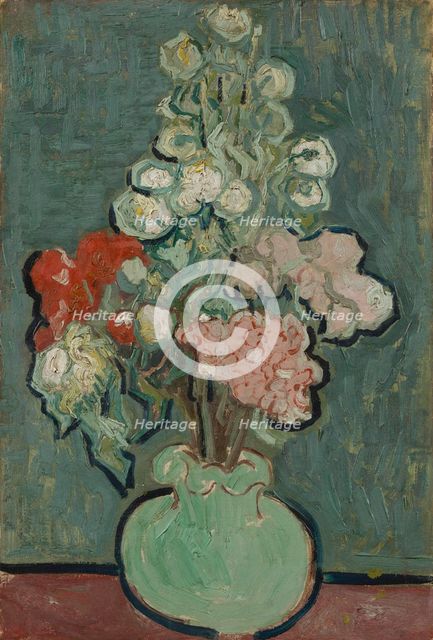 Vase of Flowers, 1890. Creator: Gogh, Vincent, van (1853-1890).