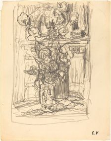 Vase of Flowers, 1900/1901. Creator: Edouard Vuillard