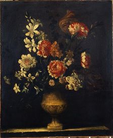 Vase of flowers, between 1601 and 1700. Creator: Unknown