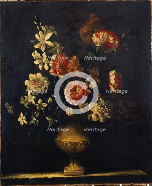 Vase of flowers, between 1601 and 1700. Creator: Unknown.