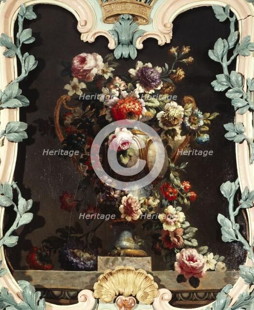Vase of flowers, between 1801 and 1900. Creator: Unknown.
