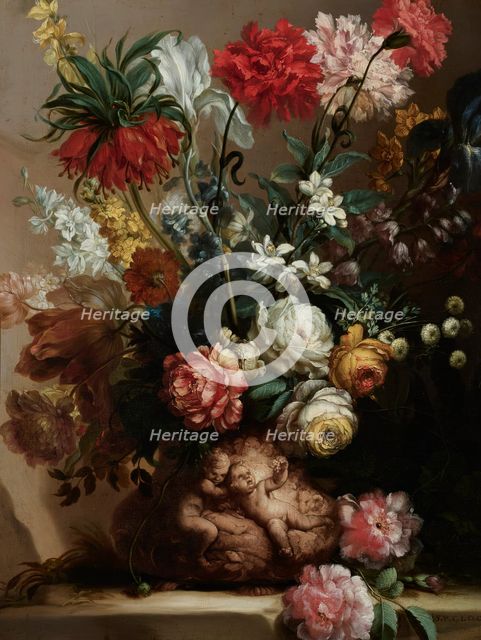 Vase of Flowers, c1695 (?). Creator: Isabella Peeters.