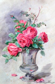 Vase of Flowers c1865-1928. Artist: Madeleine Jeanne Lemaire