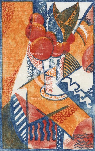 Vase of flowers, c1931. Creator: Frank Weitzel.