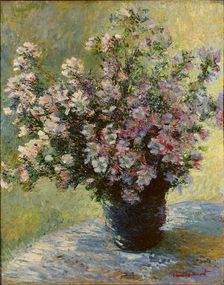 Vase of Flowers, ca 1881-1882. Creator: Monet, Claude (1840-1926)