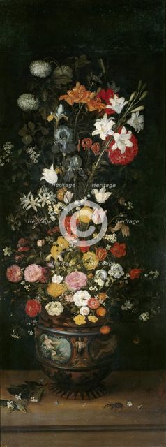 Vase of Flowers, first quarter of the 17th century. Creator: Jan Brueghel the Elder.