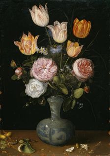 Vase of Flowers, first quarter of the 17th century. Creator: Jan Brueghel the Elder