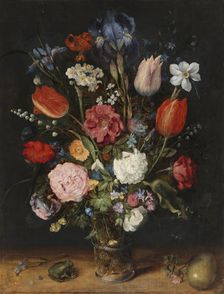 Vase of Flowers, second half of 16th century. Creator: Jan Brueghel the Elder