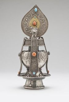 Vase of Immortality with the Head of a Wind-Horse and the Precious Jewel, 18th-early 19th century. Creator: Unknown