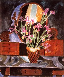 Vase of Irises 1912. Creator: Henri Matisse