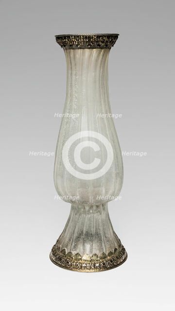 Vase (One of a Pair), Netherlands, northern, c. 1675-c. 1685. Creator: Unknown.
