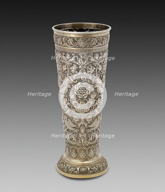 Vase, Russia, 1899/1900. Creator: Ovchinnikov Firm.