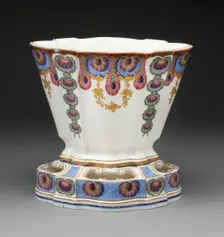 Vase, Sèvres, 1761. Creators: Sèvres Porcelain Manufactory, Louis Jean Thévenet