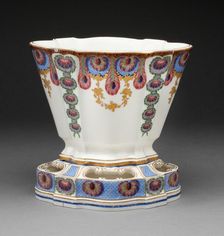 Vase, Sèvres, 1761. Creators: Sèvres Porcelain Manufactory, Louis Jean Thévenet
