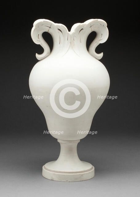 Vase, Sèvres, c. 1755. Creator: Sèvres Porcelain Manufactory.