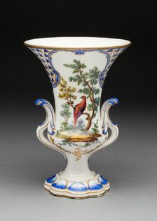Vase, Sèvres, c. 1760. Creators: Sèvres Porcelain Manufactory, Jean-Claude Deplessis