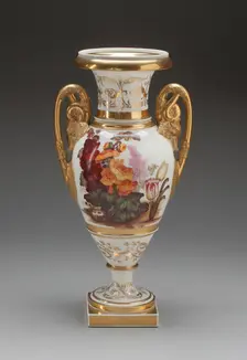 Vase, Swansea, c. 1815. Creator: Swansea Potteries & Porcelain Factory