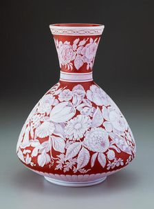 Vase, Stourbridge, 1885/90. Creators: Thomas Webb and Sons, George Woodall