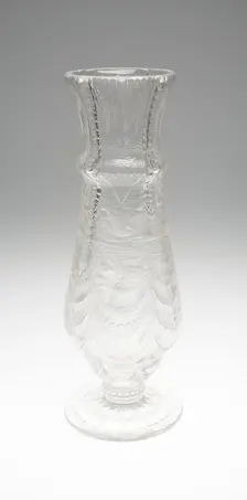 Vase, Stourbridge, c. 1875/80. Creator: Unknown