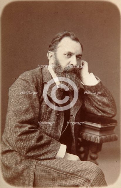 Vasily Perov, Russian artist, 1880. Artist: Unknown