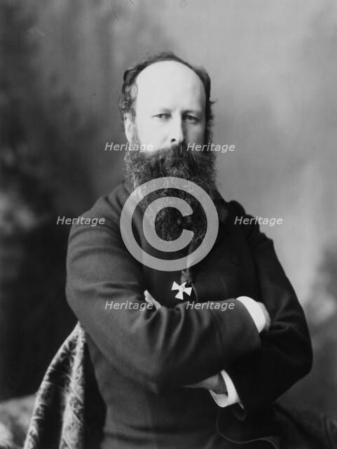 Vasily Vereshchagin, Russian artist, c1880s-c1890s.  Artist: Andrei Osipovich Karelin