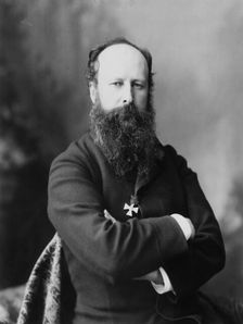 Vasily Vereshchagin, Russian artist, c1880s-c1890s. Artist: Andrei Osipovich Karelin