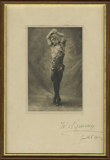 Vaslav Nijinsky in the Ballet Le Spectre de la Rose, 1911