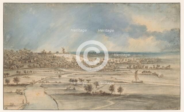 Vast landscape, 1605-1673. Creator: Lucas van Uden.