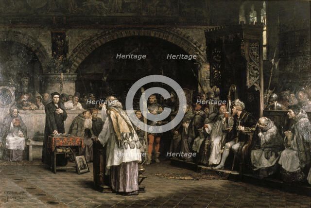 Vasteras recess, 1527, (1883).  Creator: Carl Gustaf Hellqvist.