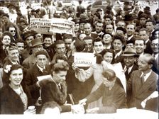 VE day celebrations, Paris, 8 May 1945. Creator: Unknown