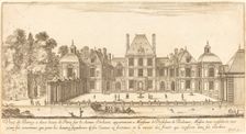 Veue de Berny a deux lieues de Paris sur le chemin d'Orléans, 1651. Creator: Israel Silvestre