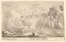 Veüe de Conflans, mid-17th century. Creator: Reinier Zeeman