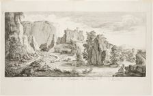 Veue de la Fontaine de Vaucluse, n.d. Creator: Joseph Parrocel
