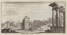Veüe du Campo Vacine, 1640-1660. Creator: Israel Silvestre