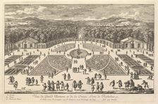 Veüe du Grand Parterre et de la Demie Lune de Richelieu, 17th century. Creator: Adam Perelle