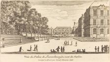 Veue du Luxembourg, 1655. Creator: Israel Silvestre