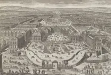 Veüe generale du chateau de Versailles, 1680s., 1680s. Creator: Adam Perelle