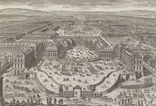 Veüe generale du chateau de Versailles, 1680s., 1680s. Creator: Adam Perelle