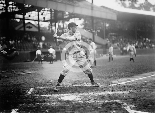Vean Gregg, Cleveland Al, at National Park, Washington, D.C. (Baseball), 1913. Creator: Harris & Ewing.