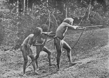 Veddahs or Wild Men c1890, (1910). Artist: Alfred William Amandus Plate