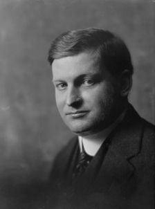 Vedder, George B., Mr., portrait photograph, 1917. Creator: Arnold Genthe