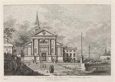 Veduta del Prospetto della Chiesa del S. Francesco, 1742. Creator: Joseph Wagner